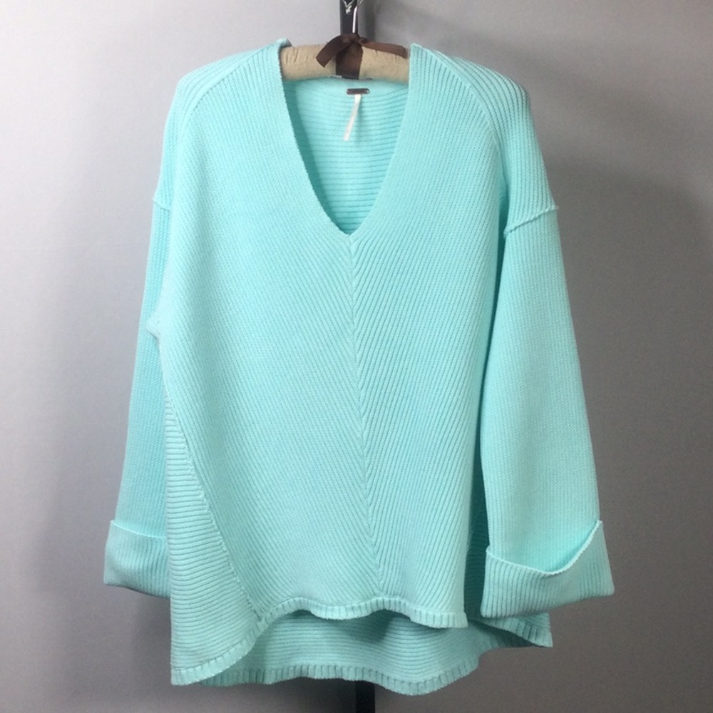 Free People La Brea V-neck Sweater